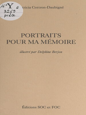 cover image of Portraits pour ma mémoire